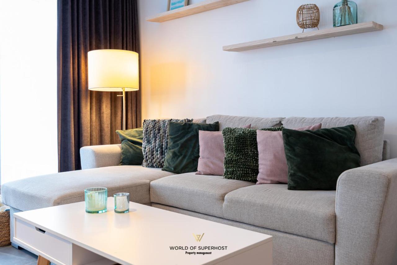Spacious Apartment Closeby The Sea Up To 6 People! Oostende Bagian luar foto