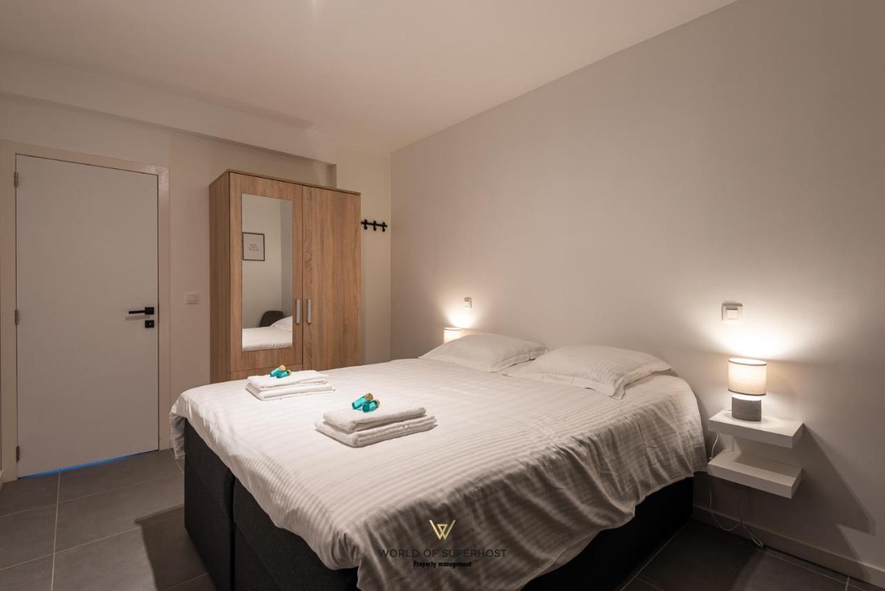 Spacious Apartment Closeby The Sea Up To 6 People! Oostende Bagian luar foto