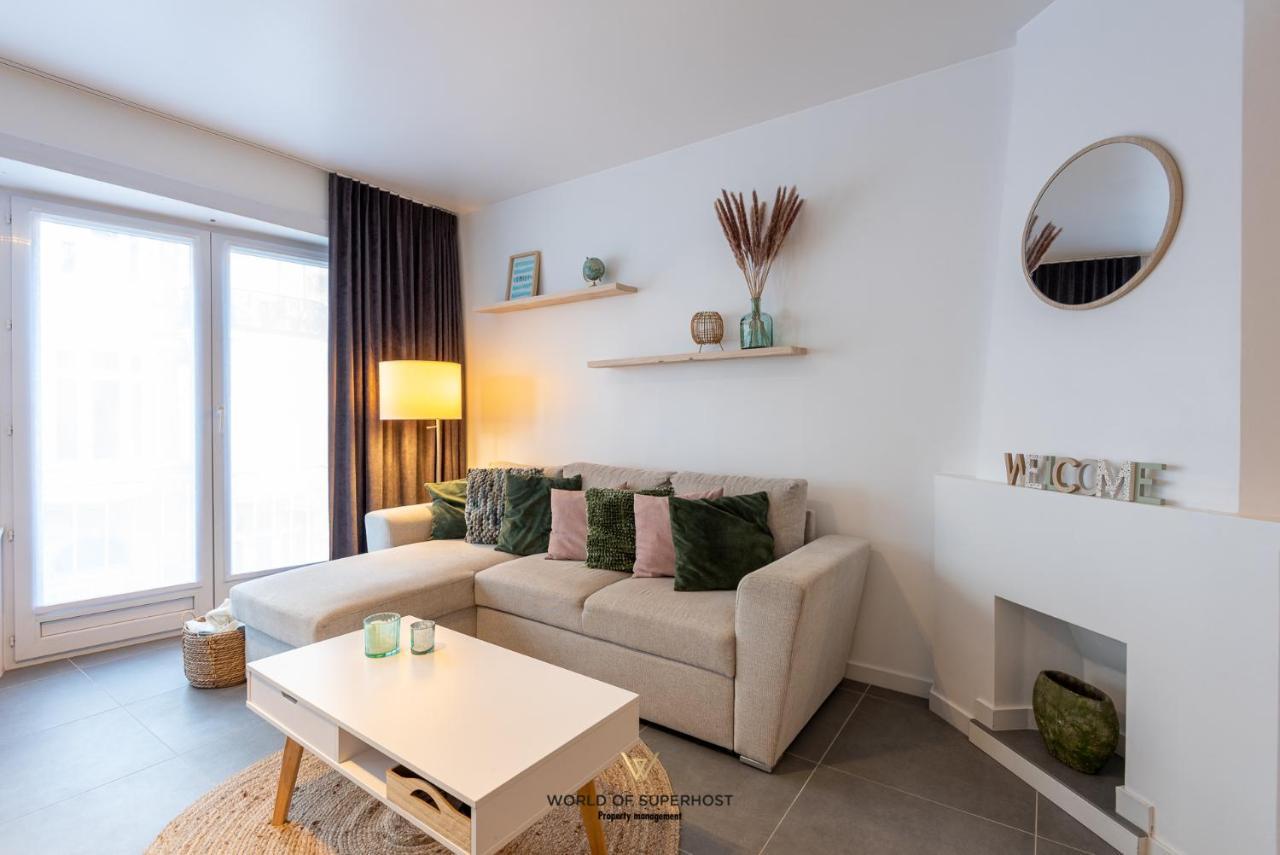 Spacious Apartment Closeby The Sea Up To 6 People! Oostende Bagian luar foto