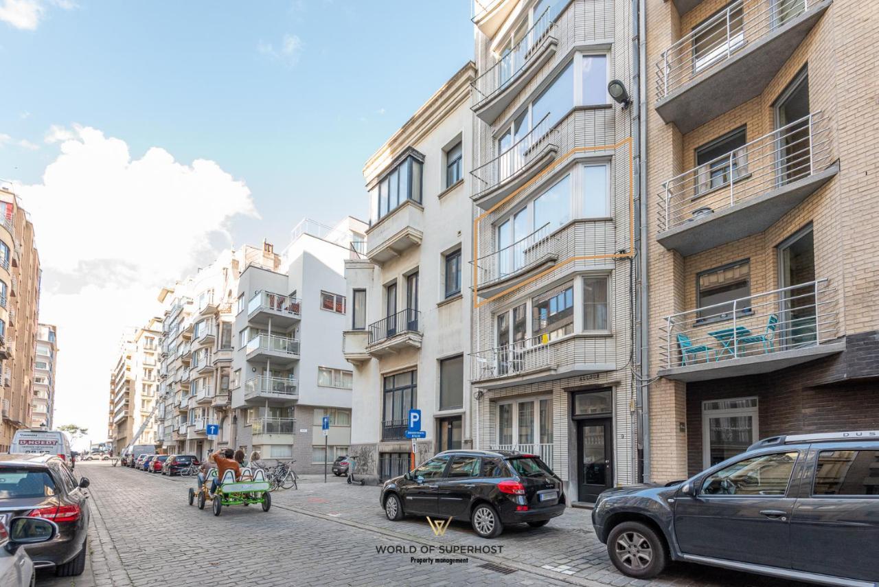 Spacious Apartment Closeby The Sea Up To 6 People! Oostende Bagian luar foto